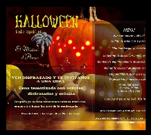 Menú Halloween en Misteri d'Anna