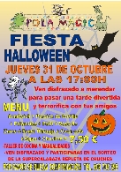 Fiesta Halloween para niños en Pola Magic Santa Pola