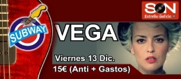 Concierto de Vega en Subway The Pop