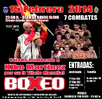 Velada Boxeo en homenaje a Kiko Martínez Campeón del Mundo