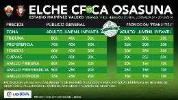 Elche CF vs Osasuna