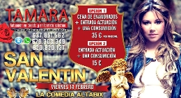 Concierto de Tamara en La Comedia Altabix