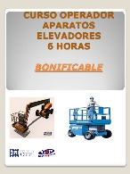 Curso Operador Aparatos Elevadores