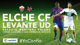 Elche CF vs Levante UD