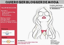 Taller Quiero ser blogger de moda - RACÓ JOVE Santa Pola