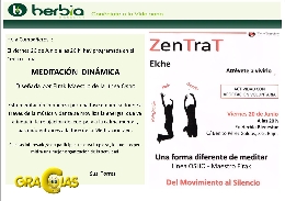 Meditación Dinámica ZenTraT Herbia Bienestar