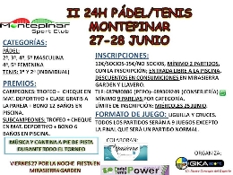 24 horas tenis y pádel