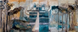 Live Still-Life, Naturalezas vivas. Pinturas de Carolina Andrada