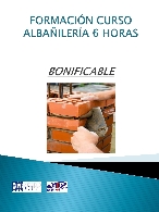 Curso Albañilería 6H - Gestinpreven Europreven
