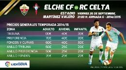 Elche CF vs Celta de Vigo