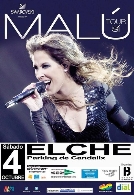 Concierto Malú en Elche