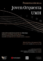 Concierto benéfico presentación Jove Orquestra UMH