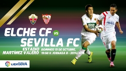 Fútbol 1ª división: Elche CF vs Sevilla