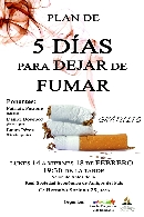 Taller gratuito Dejar de Fumar: “Plan de Cinco Días para Dejar de Fumar”