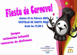 Carnaval Infantil en el Castillo Fortaleza y Gran Alacant
