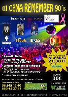 III Cena Remember 90's - Restaurante Martino