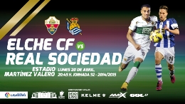 Fútbol 1ª división: Elche CF vs Real Sociedad