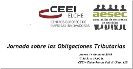 Jornada sobre Obligaciones Tributarias en las Pymes - 14 may