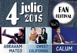 IFA Fan Festival con Abraham Mateo, Calum y Sweet California