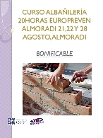 Curso PRL Albañilería 20 horas