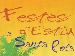 Programación de Verano: Festes d Estiu Santa Pola