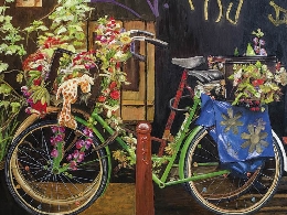 Exposición Solo Arte: Entre mares y flores de Esperanza García