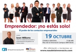 Charla sobre redes empresariales y contactos efectivos