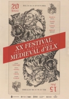 Mercado Medieval de Elche, programa de actividades