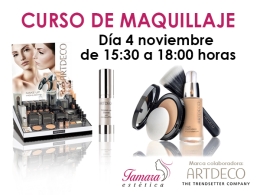 CURSO de MAQUILLAJE con ARTDECO