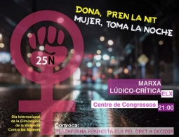 Dona, pren la nit / Mujer, toma la noche