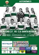Fútbol Sala Femenino: Elche CF vs Santa Rosa B