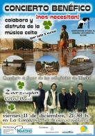 Concierto benéfico Zarzagán Celtic Band por el Sáhara
