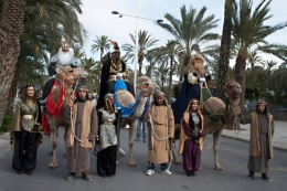 Llegada de los Reyes Magos y Cabalgata en Elche