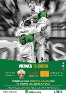 Fútbol Sala masculino: Elche CF vs Burela FS