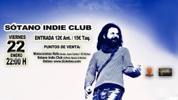 Concierto de Carlos Chaoue en Sótano Indie Club