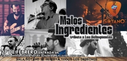 Concierto de Malos Ingredientes en Sótano