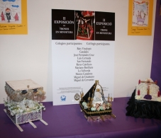III Exposición de Tronos en Miniatura y II Exposición Certamen Escolar de Dibujo y Pintura sobre la Semana Santa Ilicitana