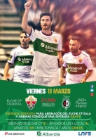 Fútbol Sala: Elche CF vs Jaén Paraíso Interior