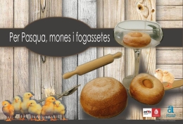 Por Pascua, monas y fogasetas