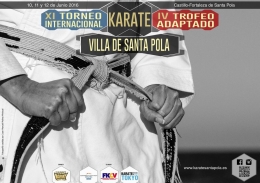 XI Torneo Internacional de Kárate y IV Trofeo Kárate Adaptado Santa Pola