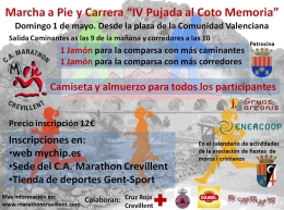 Marcha a pie Carrera Festera "Pujada al Coto Memoria"