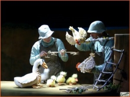 El patito feo. Títeres en familia