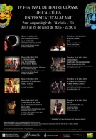 IV Festival de Teatre Clàssic de l'Alcúdia