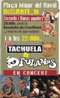 Cercavila i Danses popppulars y concierto de Los Tachuela y Los Fulanos
