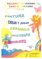 Talleres y Cursos de Verano en la Casa de Cultura de Santa Pola