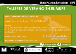 Talleres de verano del MUPE