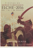 Programación de las Fiestas de Moros y Cristianos de Elche 2016