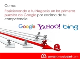 Posicionamiento Web en Internet