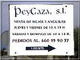Peycaza Anguilas y Mújol en Elche Alicante