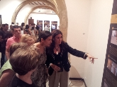 Inaugurada la exposición del retablo de la iglesia de San José dirigida por la restauradora Gemma Mira